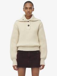 Buttoned Neck Jumper