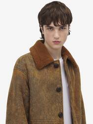 Shearling Peacoat