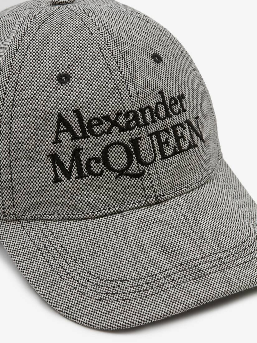 Alexander McQueenシグネチャー ベースボールキャップ