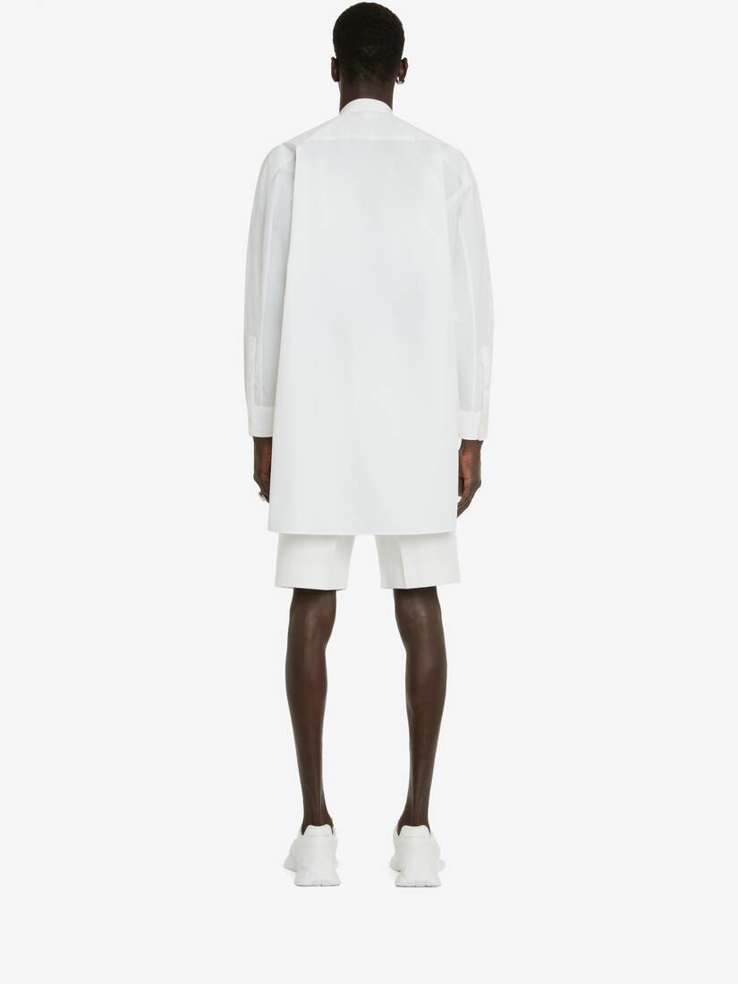 Camicia Oversize In Seta E Cotone