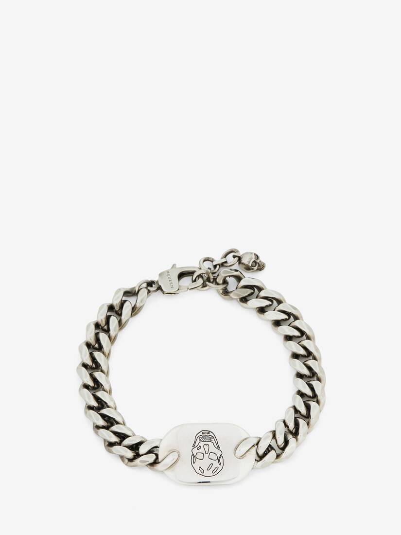 Bracelet Plat Skull