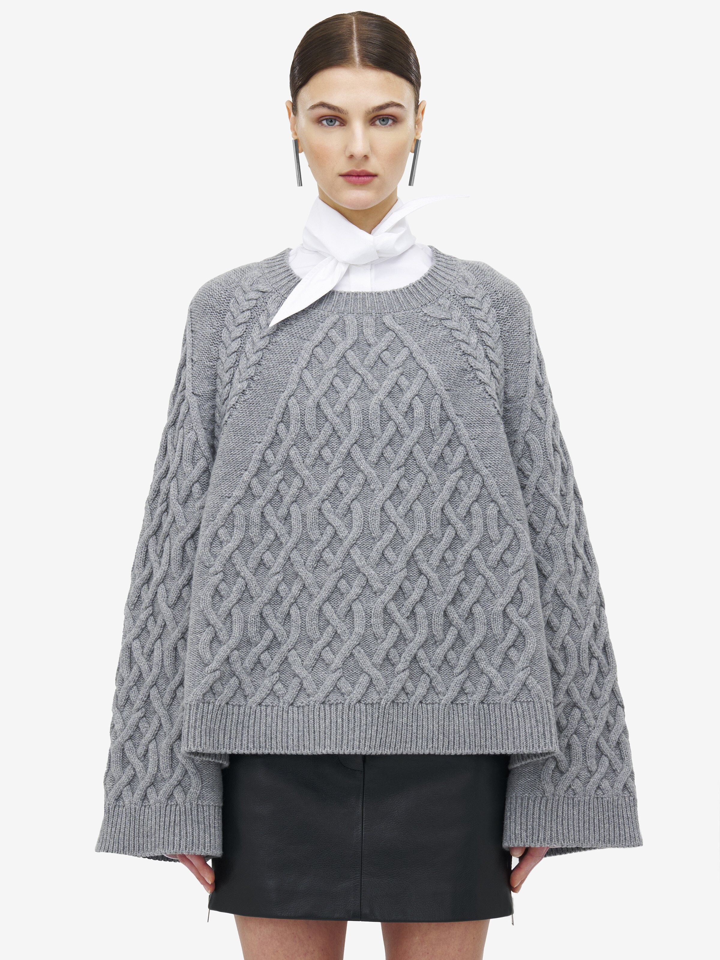 Cable Crew Neck Jumper