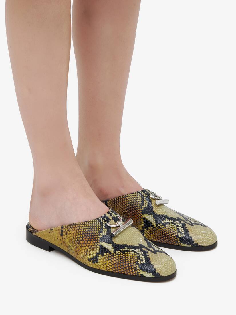 T-Bar Slip On Mule