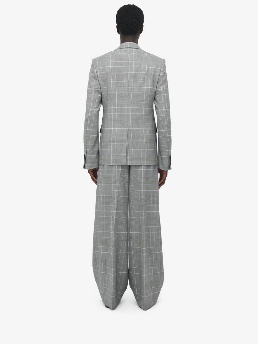Prince of Wales Single-breasted Jacket