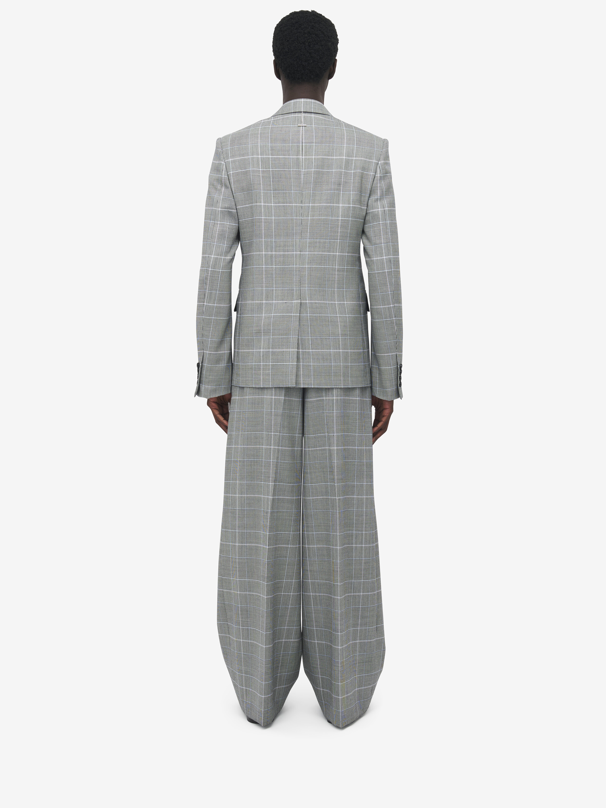 Prince of Wales Single-breasted Jacket