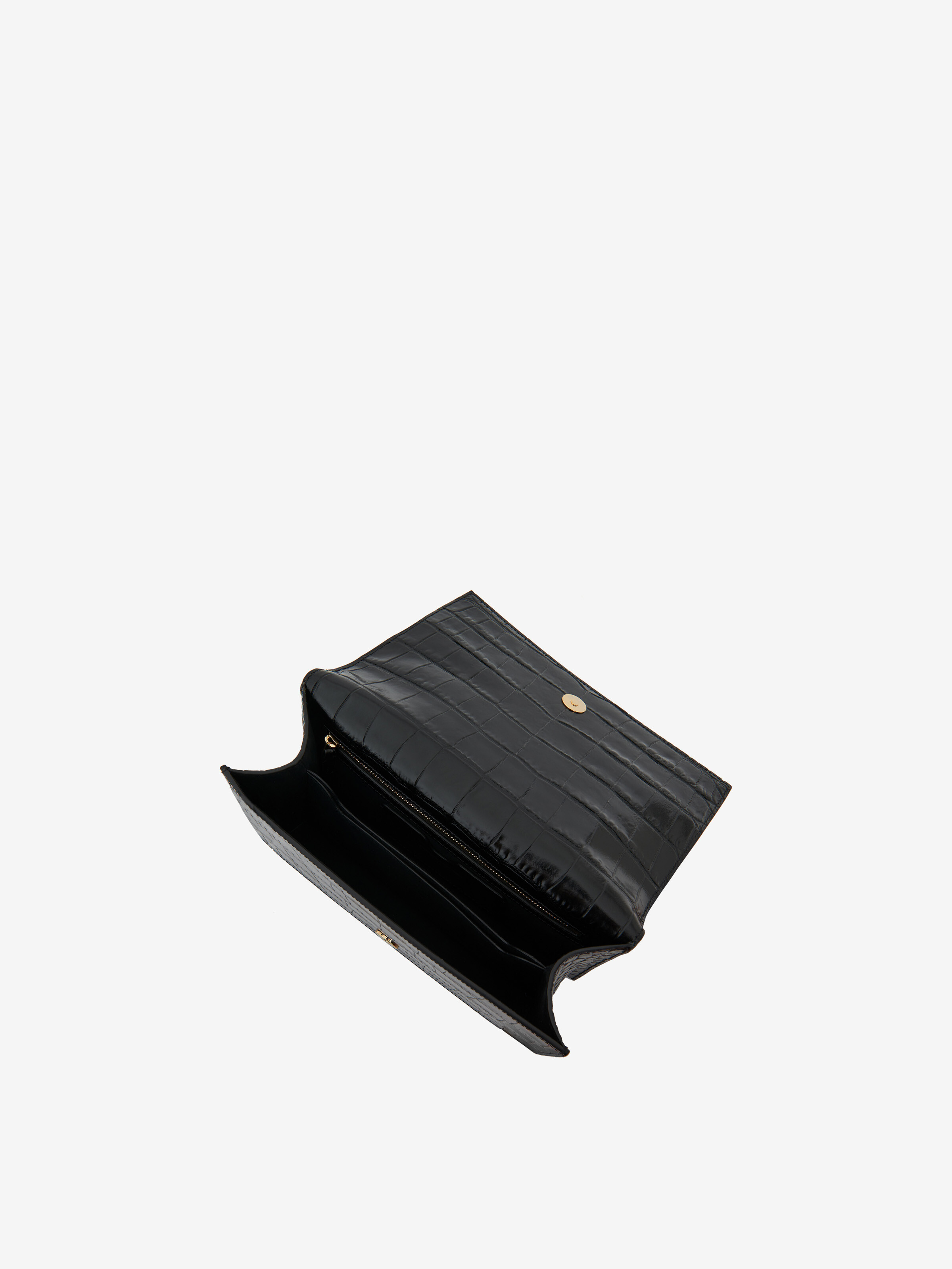 Women's Jewelled Satchel in Black/Gold in Calf Leather | Alexander McQueen - image 5