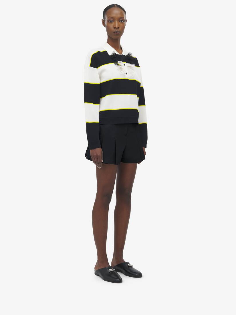 Striped Polo Jumper