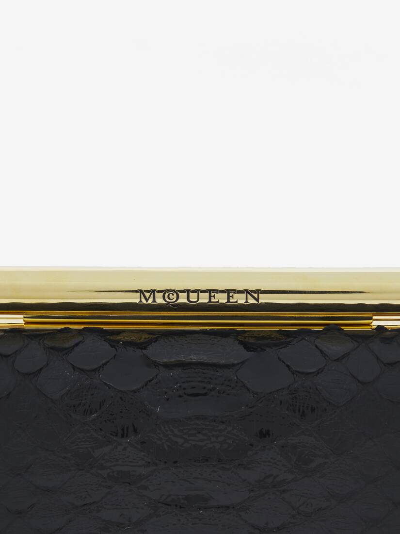 McQueen T-Bar Box Clutch