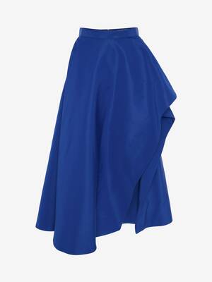 Asymmetric Midi Skirt