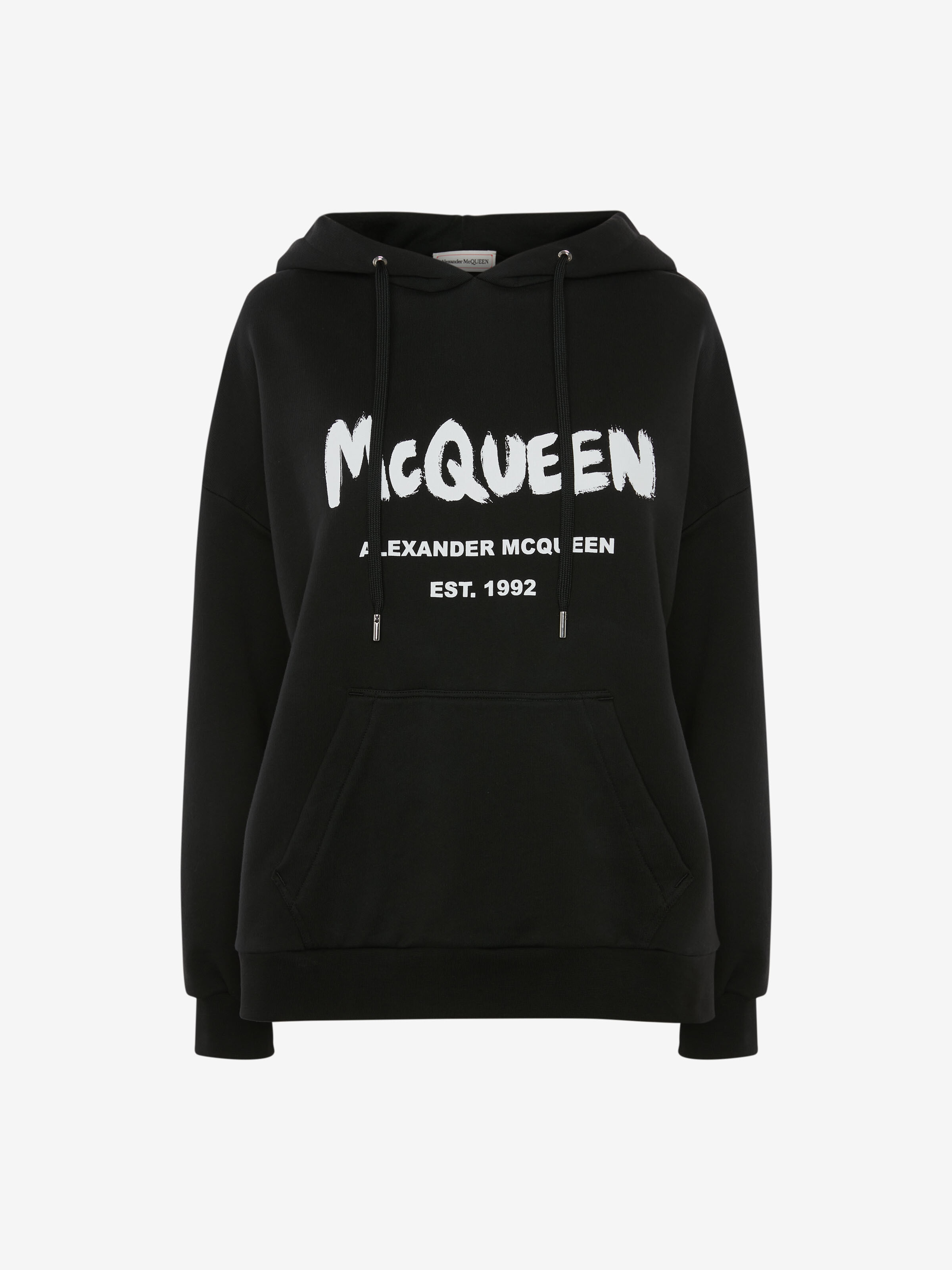 McQueen Graffiti Hooded Sweatshirt