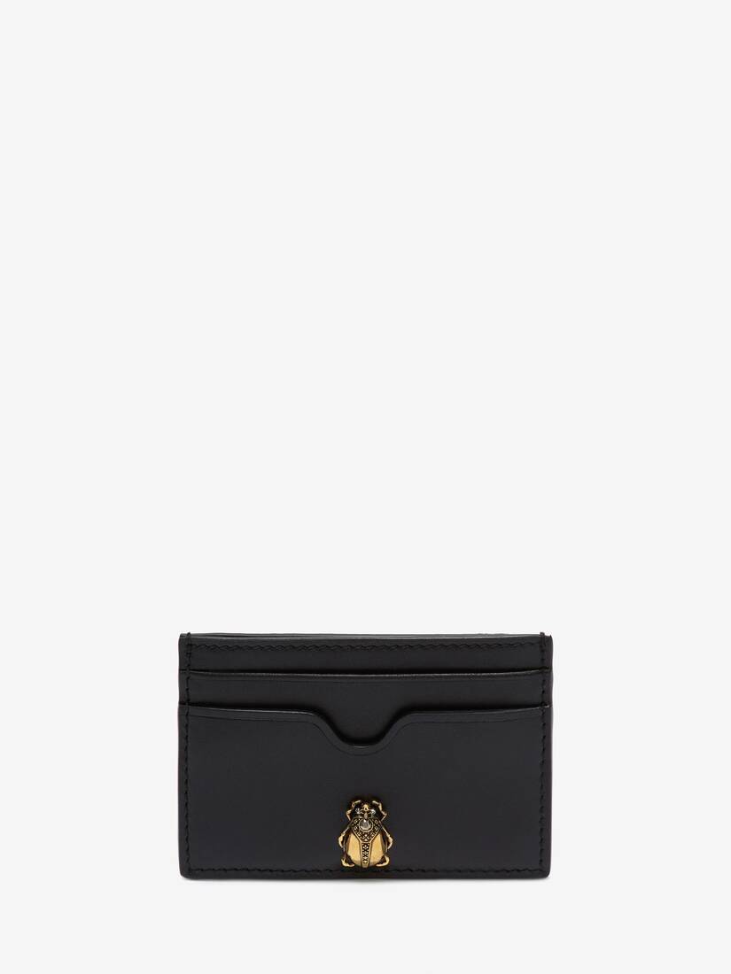 Insect Card Holder in Black | Alexander 