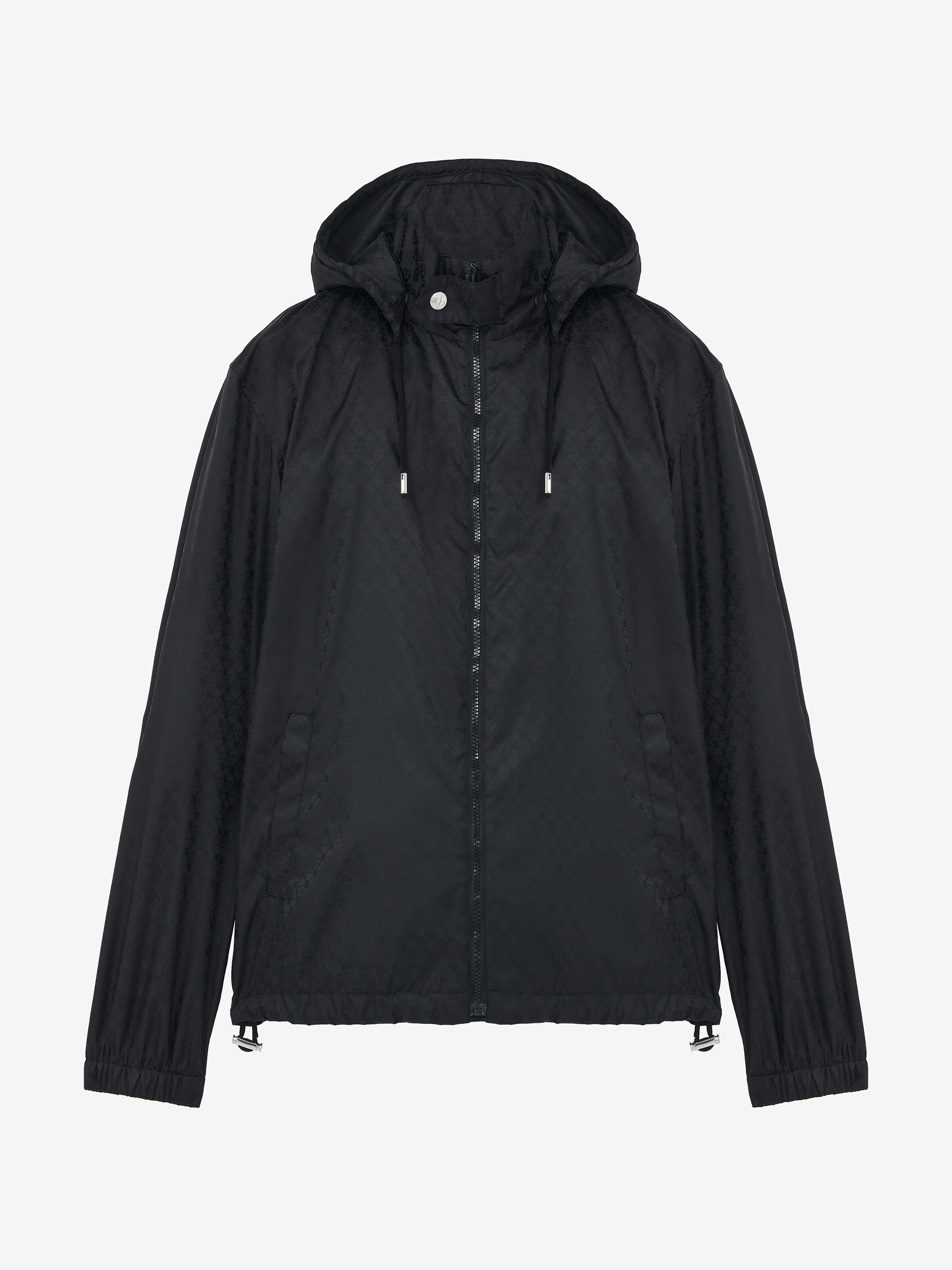 Skull Jacquard Windbreaker