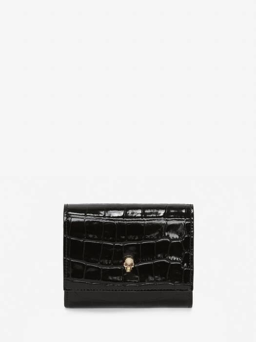 財布・小物その他 ALEXANDER MCQUEEN Woman Wallet Black 8044341T1AN 1000 財布・小物その他 ALEXANDER MCQUEEN Woman Wallet Black