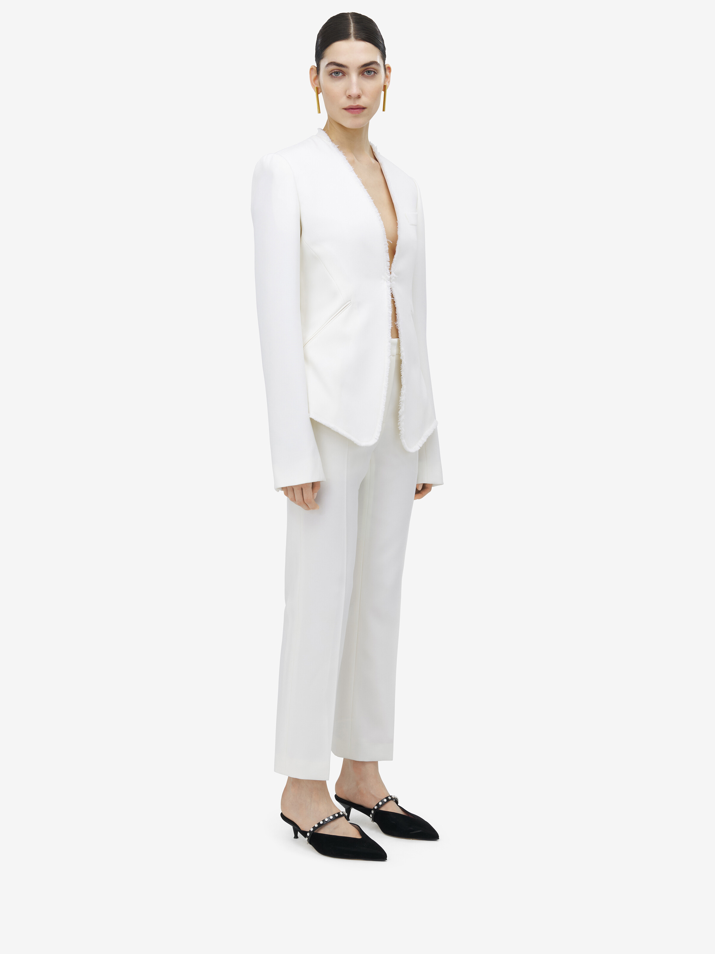 Raw Edge Tailored Jacket