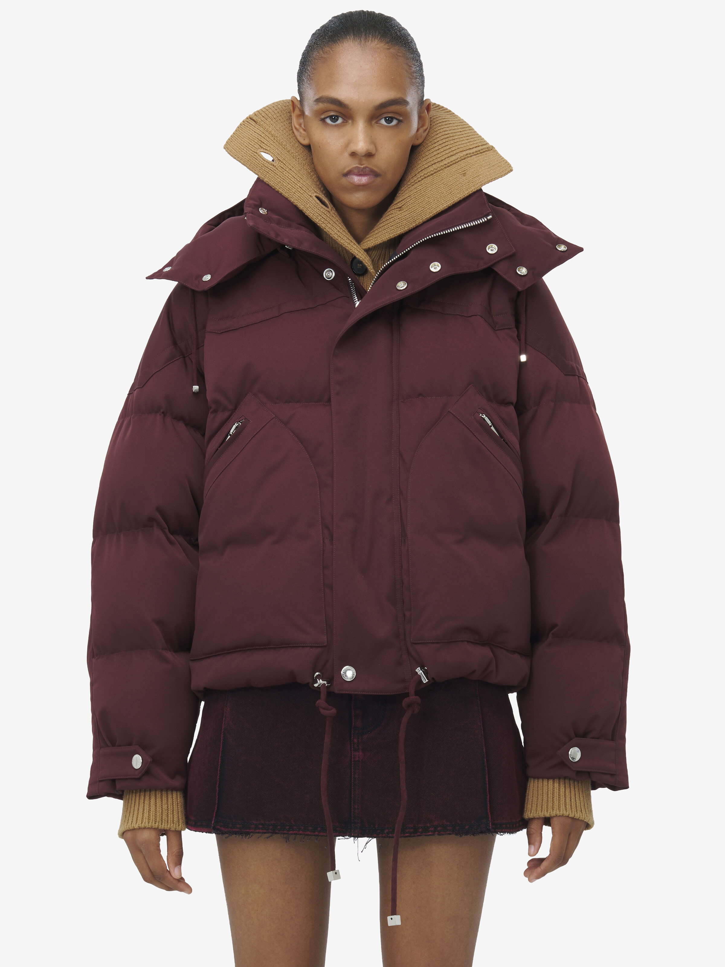 ALEXANDER MCQUEEN OVERSIZED PUFFER JACKET