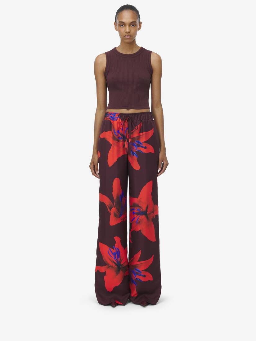 Flame Lily Pyjama Trousers