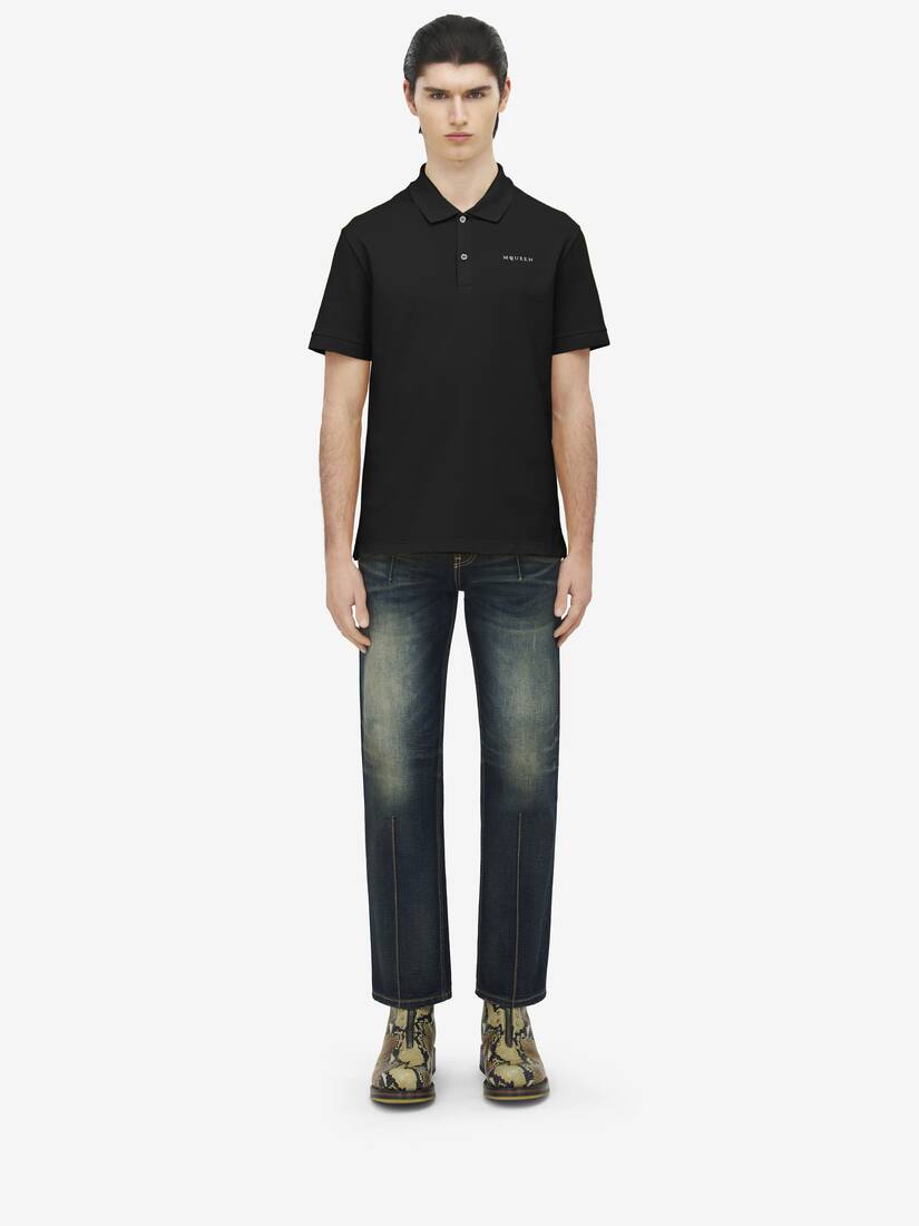 McQueen Logo Polo Shirt