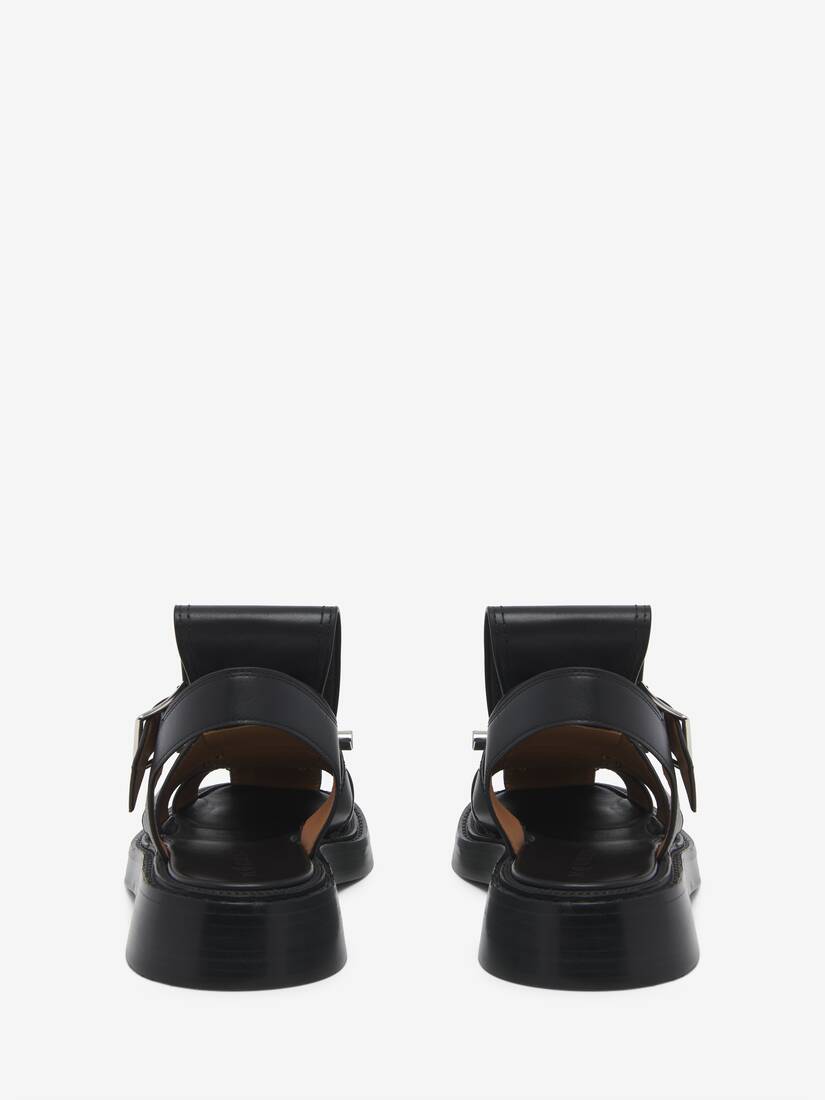 T-Bar Caged Sandal