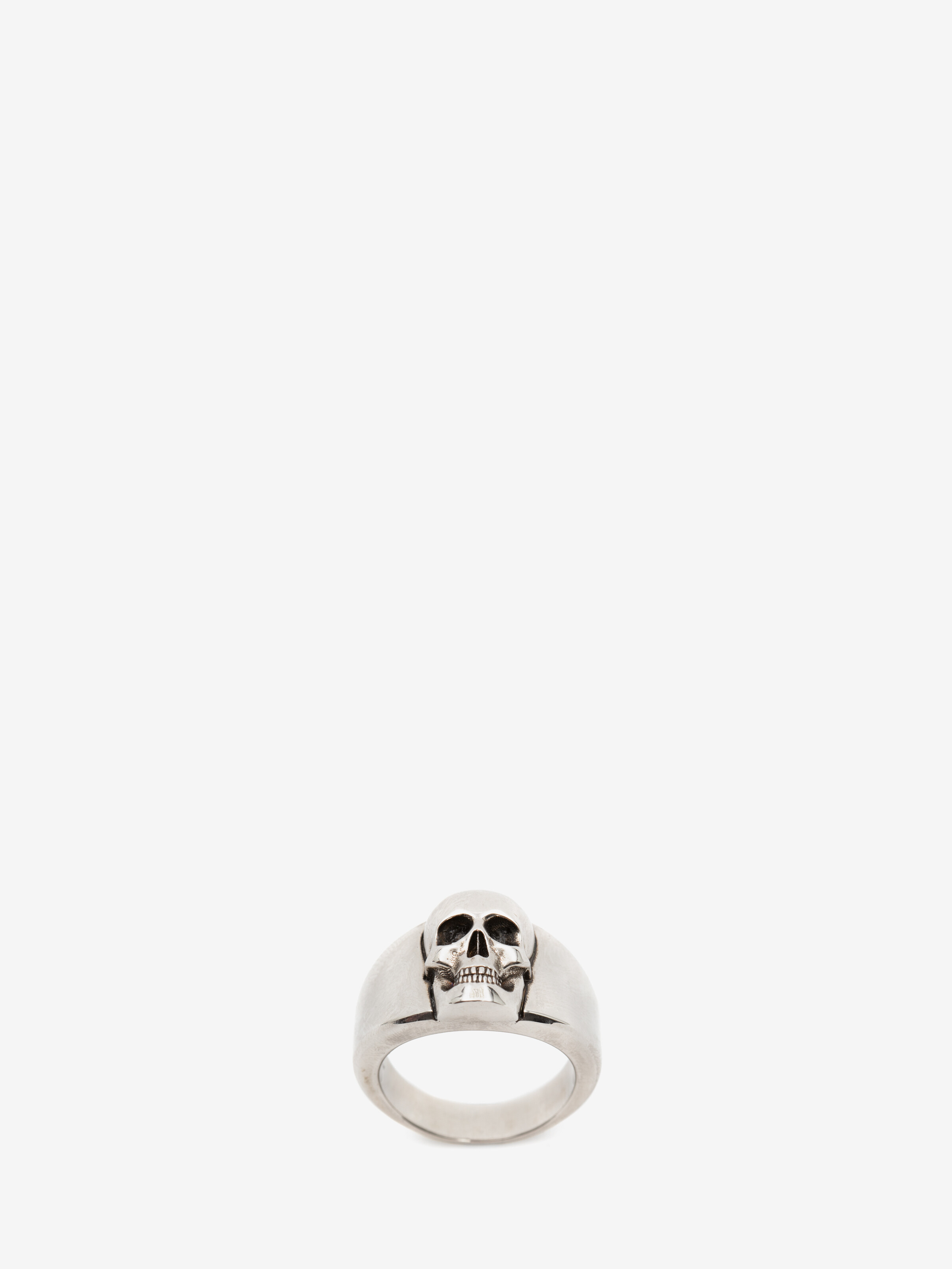 Alexander McQueen Men's Skull Signet Ring