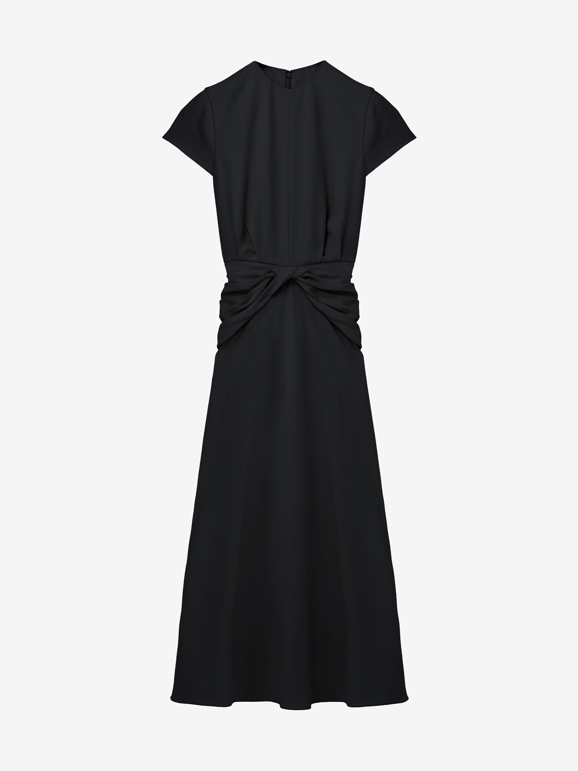Knot Waist Midi Dress