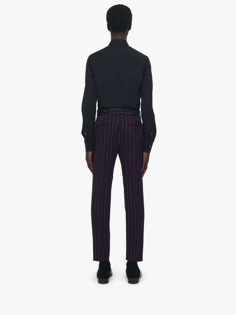 Boat Stripe Cigarette Trousers