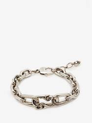 Snake & Skull Chain Bracelet