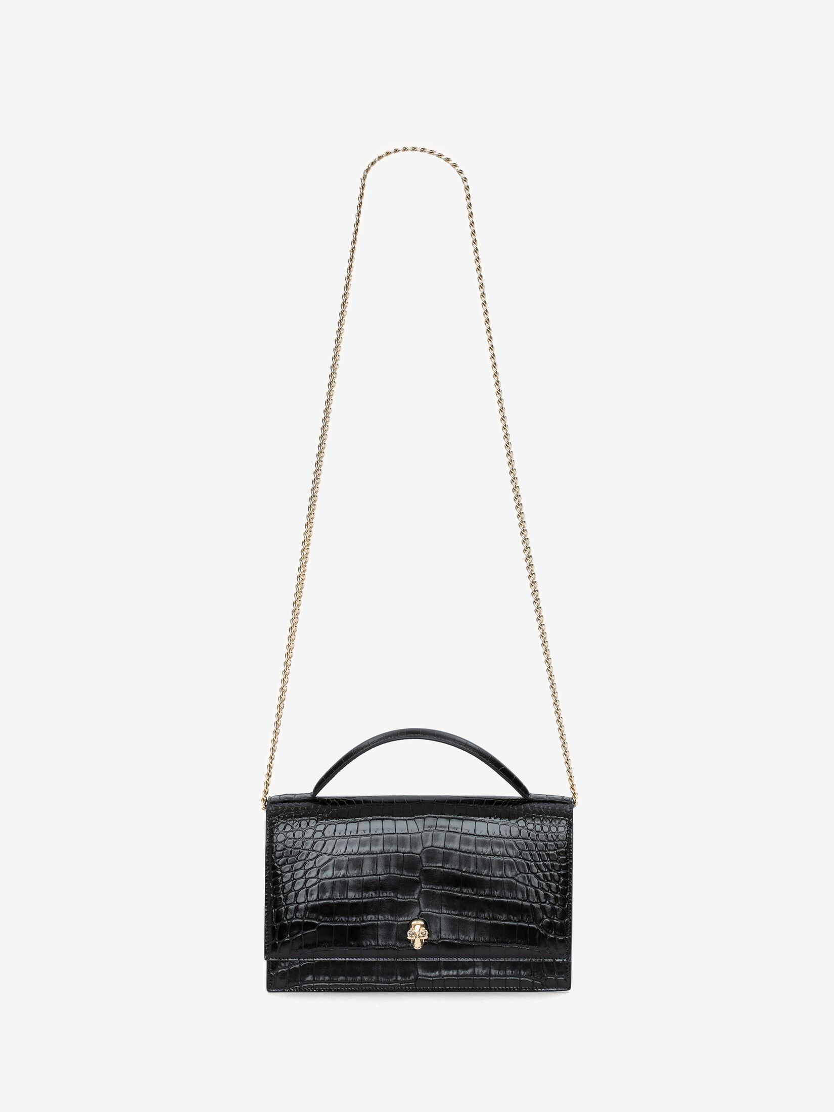 Top Handle Skull Bag Black For Women Alexander McQueen top-handle-skull-bag-black-for-women-alexander-mcqueen