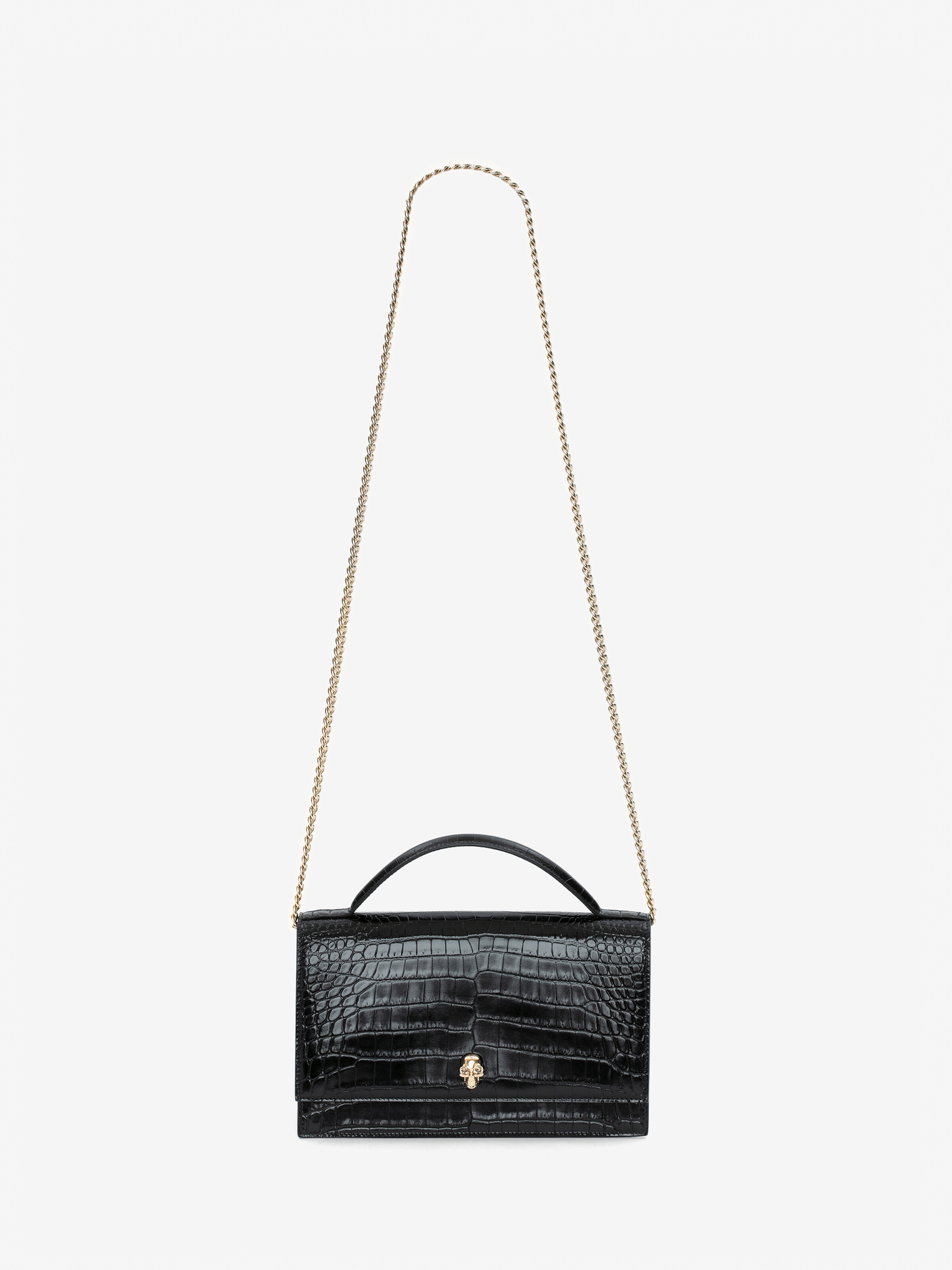 Top Handle Skull Bag