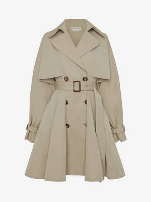 Panelled Trench Coat