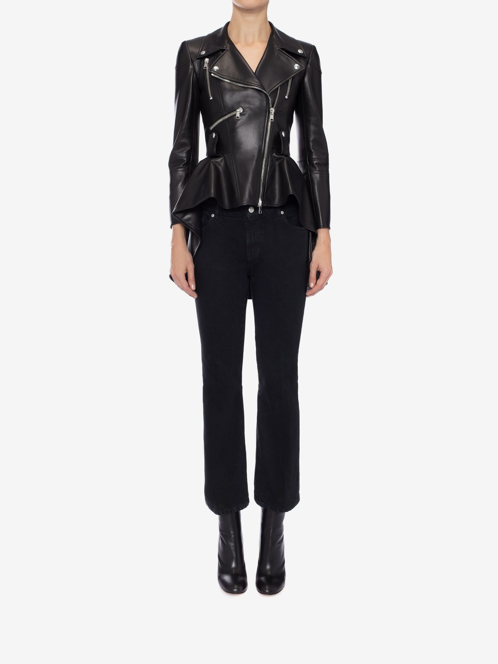 Women's Leather Jackets & Coats | Alexander McQueen US