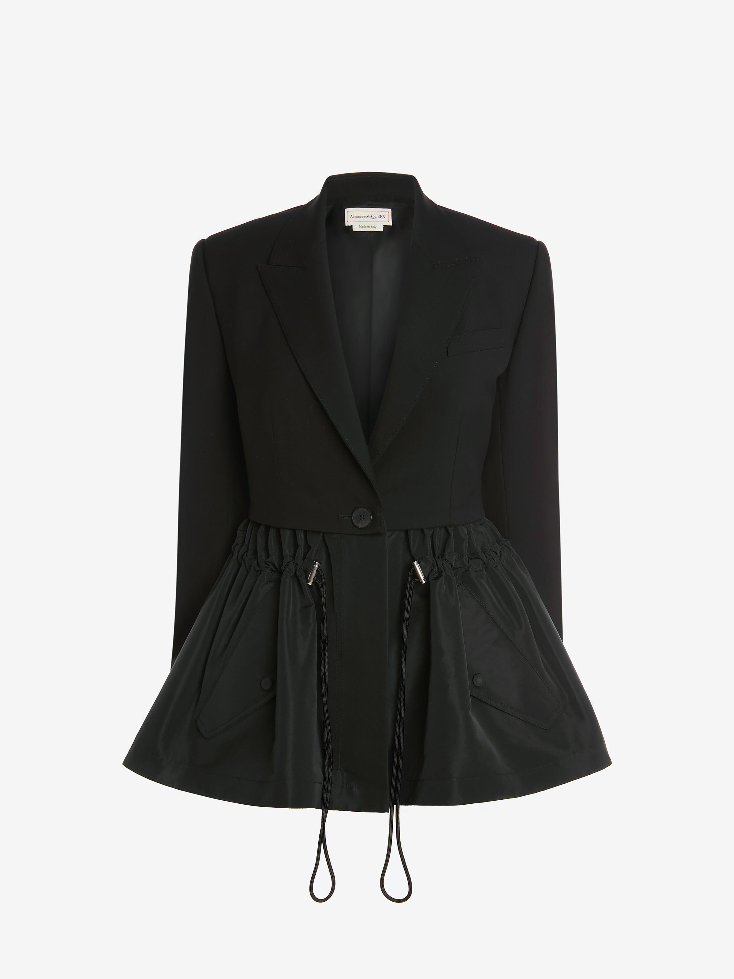 alexander mcqueen peplum jacket