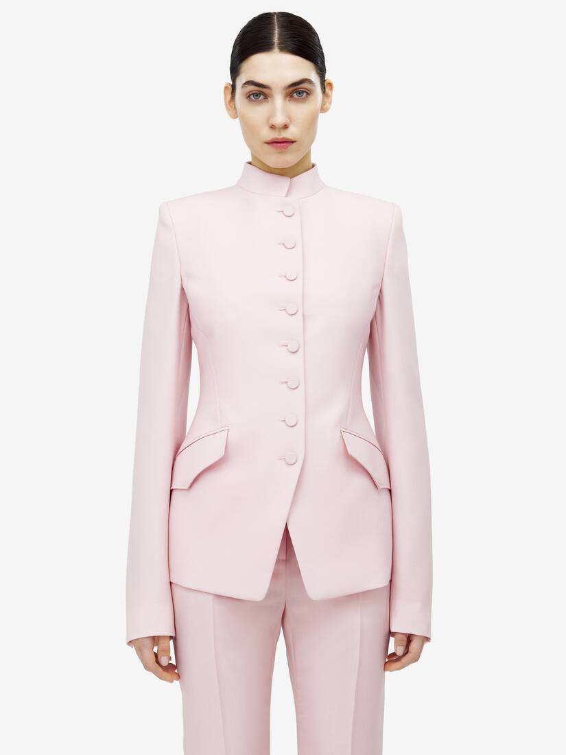 Single-breasted Buttoned Jacket