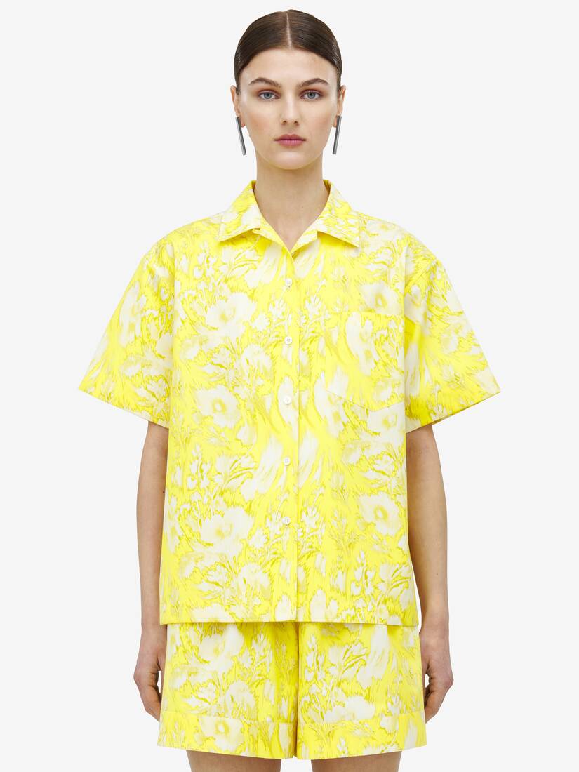 Warped Floral Hawaiian Shirt