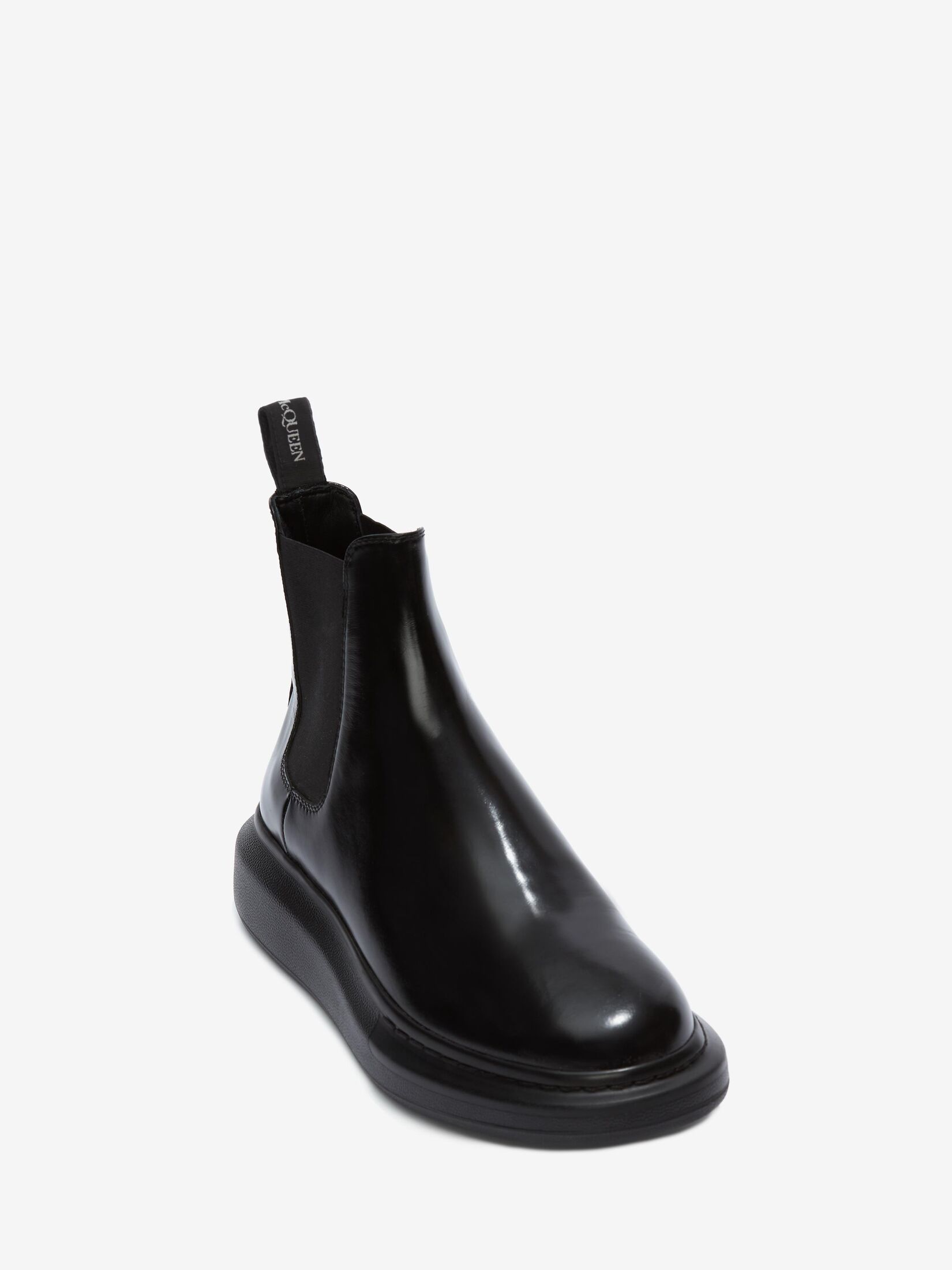 Hybrid Chelsea Boot in Black | Alexander McQueen US