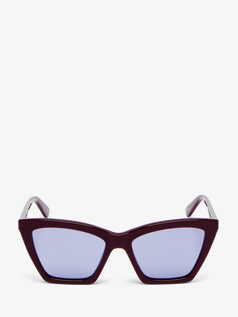 Spike Geometric Cat-eye Sunglasses