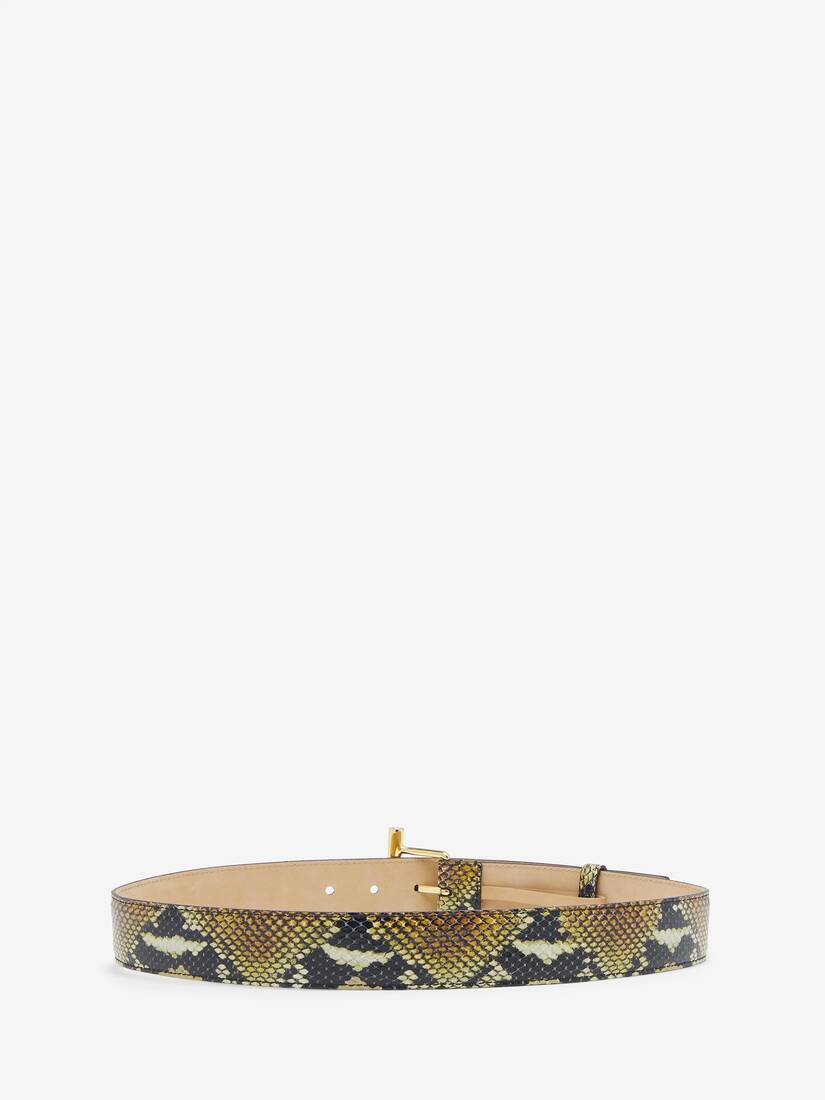 Ceinture McQueen T-Bar