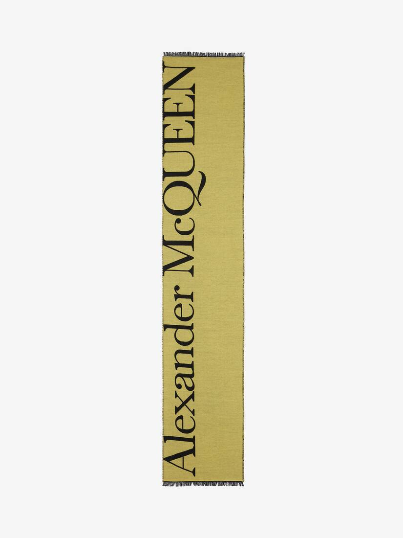 McQueen-Schal Mit Pilzsporen-Motiv