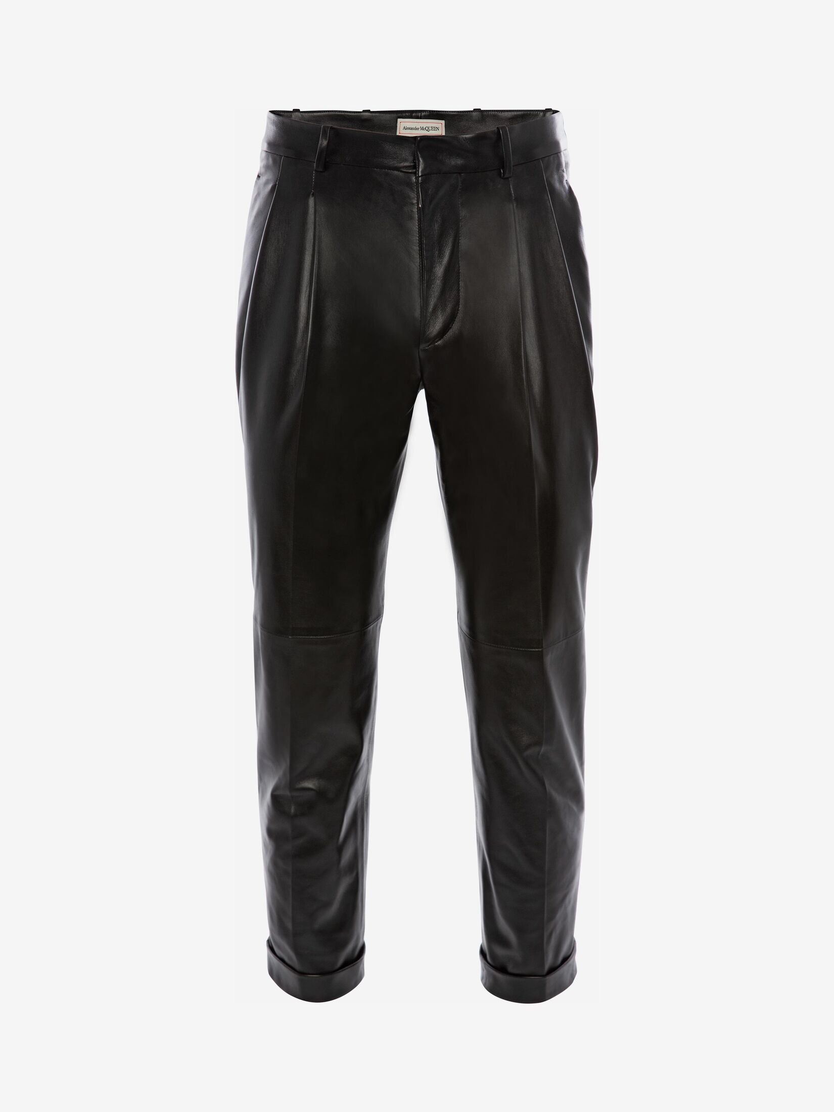 Alexander mcqueen sales leather pants