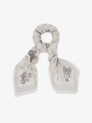 alexander mcqueen biker scarf