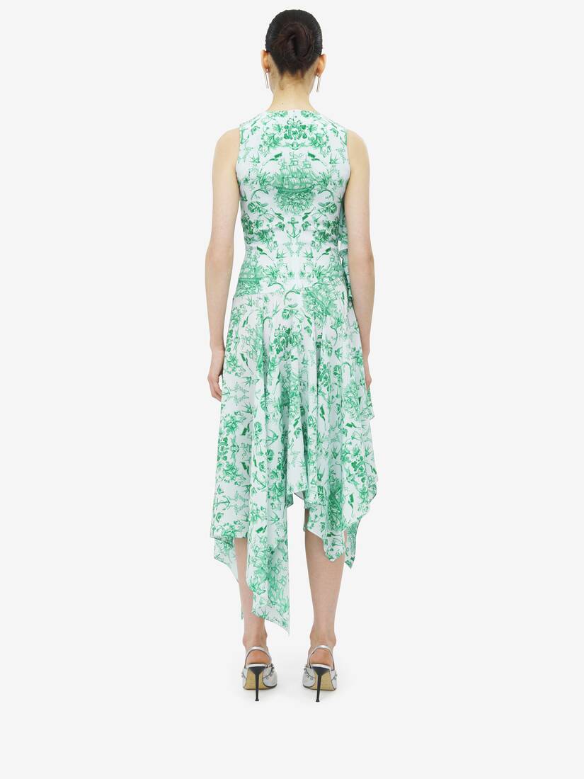 Sailor Tattoo Asymmetric Dress