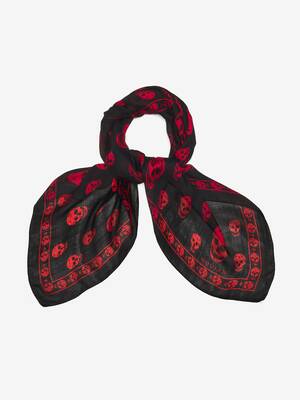 alexander mcqueen、スカーフ Thumbnail-8078894Q0601074_F.