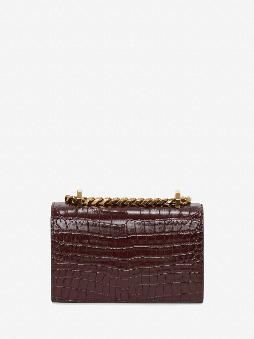 【オシャレ】Alexander McQueen ミニジュエルサッチェルバッグ VIP価格☆Alexander McQueen☆ミニジュエルドサッチェルバッグ