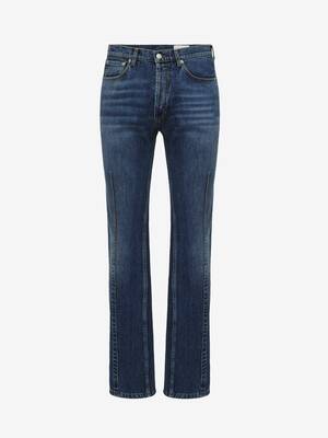 Darted Jeans