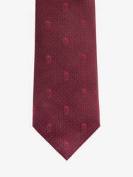 Skull Polka Dot Tie