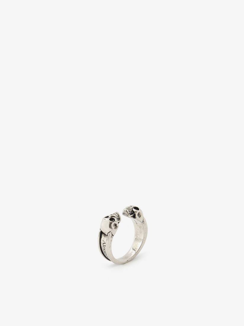 Twin Skull Ring
