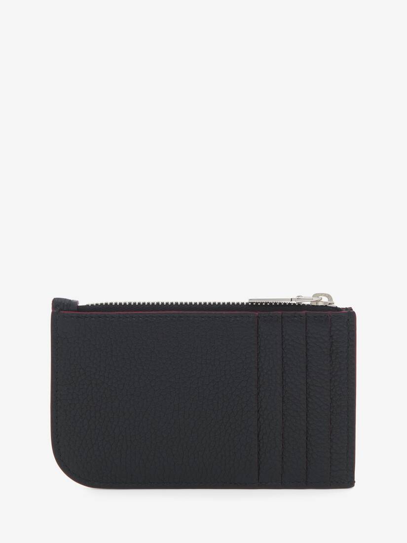 McQueen Sling Kartenetui mit Reißverschluss
