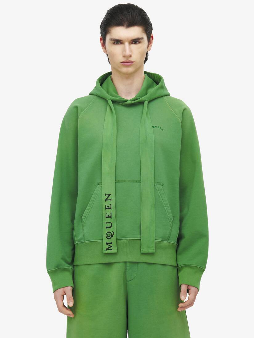 Stonewashed Jersey Hooded Sweatshirt