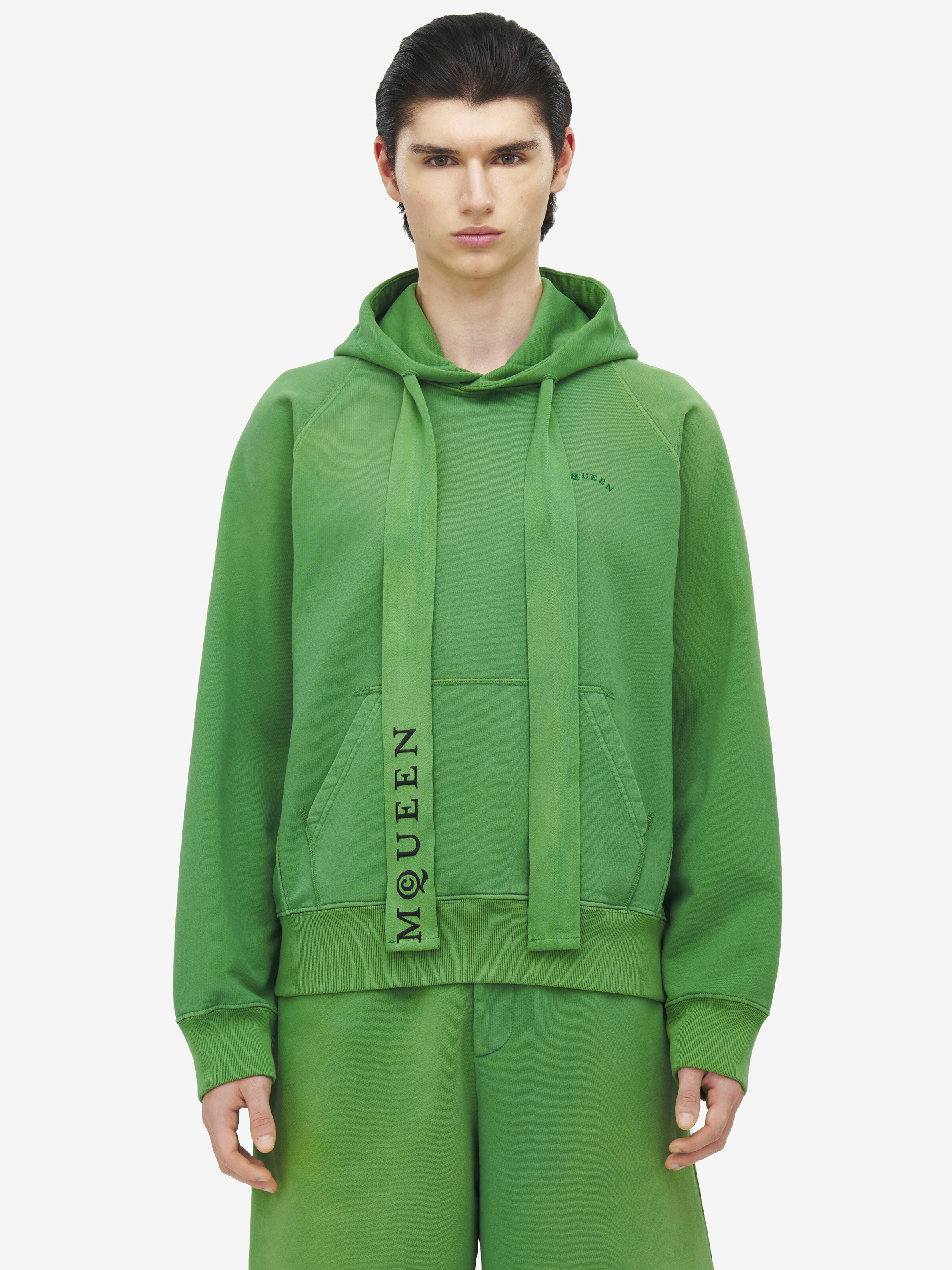 Stonewashed Jersey Hooded Sweatshirt