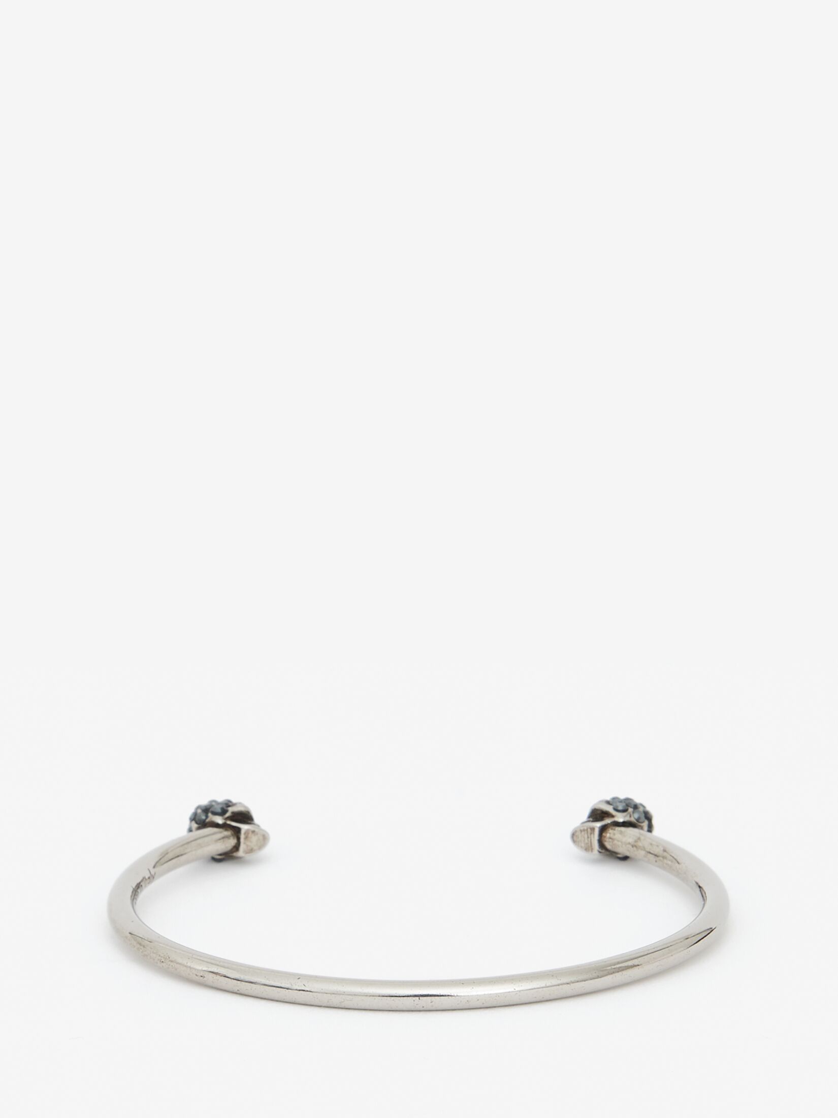Thin Twin skull bracelet