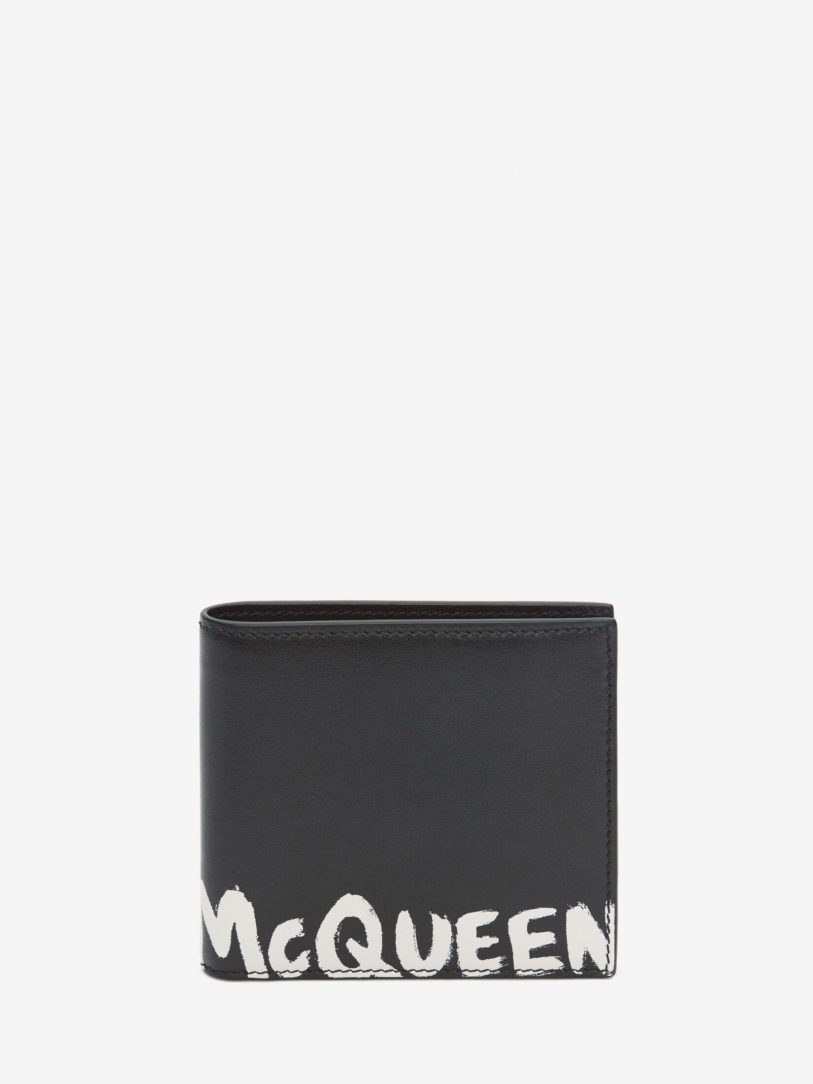 Portefeuille à deux volets McQueen Graffiti